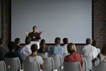 A vocational school classroom