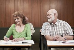 Senior Students in Classroom