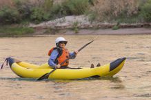 Kayaking on Colorado River Grand Canyon Arizona