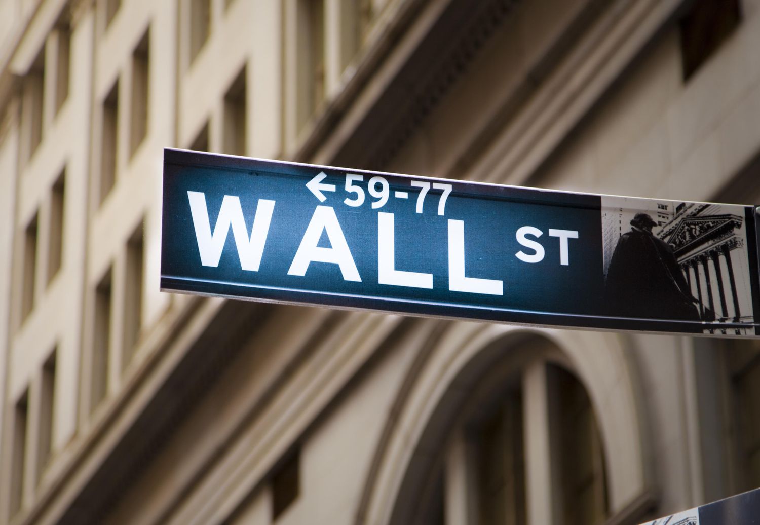 Wall Street street sign