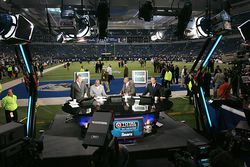 Green Bay Packers vs Dallas Cowboys in the news room